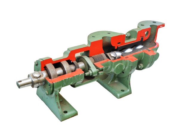 Mono Industrial Pump Cut-Out